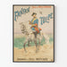 Plakat Theater Fanfan la Tulipe - Vintage Wanddekoration