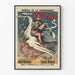 Plakat Theater der Renaissance Isoline - Vintage Wanddekoration