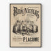 Vintage-Poster Le Beau Nicolas – Theater der Lustspiel-Dramen