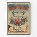 Plakat Theater Le Château de Tire-Larigot - Vintage Wanddekoration