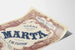 Vintage-Poster Oper Marta - Wanddekoration für italienisches Theater