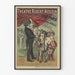 Vintage-Poster Théâtre Robert-Houdin Paris Wanddekoration
