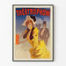 Vintage-Poster Théâtrephone Jugendstil für elegante Wanddekoration