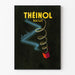 Vintage-Werbeplakat Théinol Bailly Anregend