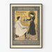 Vintage-Werbeplakat Lithografie Dresden - Elegante Wanddekoration