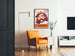 Vintage-Filmplakat Minderer Detektiv – Retro-Wanddekoration