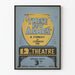 Vintage-Poster 'These Few Ashes' für Wanddekoration im Theater