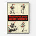 Vintage-Militärposter 'They Need Your Waste Rubber' für Wanddekoration