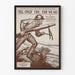 Vintage-Militärposter Till Over The Top We Go