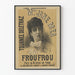 Vintage-Poster "Jane Méa - Froufrou" in 5 Akten