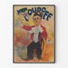Vintage-Poster Wanddekoration Zirkus Touroff