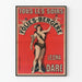 Vintage-Poster Folies Bergère Leona Dare zur Wanddekoration