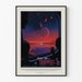 Dekoratives Poster Trappist-1e - Science-Fiction Weltraum-Poster