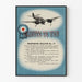 Vintage-Poster Beaufighter Bulletin Nr. 14 – Militärische Luftfahrt Wanddekoration