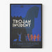 Poster Theater Trojan Vorfall - Klassische Wanddekoration