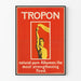 Vintage-Werbeplakat Tropon Albumen