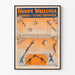 Vintage-Poster der Truppe Wallenda Akrobaten und fliegendes Trampolin