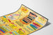 Vintage-Poster Turners Musical Merry-Go-Round - Veranstaltungsprogramm 1985-1986