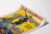 Vintage-Poster US Marines Dienst auf Land und Meer