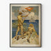 Vintage-Poster US Marines Militärische Wanddekoration