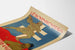 Vintager slowakischer patriotischer Poster für Wanddekoration