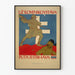 Vintager slowakischer patriotischer Poster für Wanddekoration