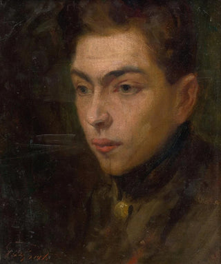 udovt Pitthordt - Head Study of a Young Man.webp