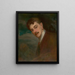 Selbstporträt - Ludovit Pitthordt — gerahmtes Bild an der Wand