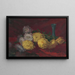Chrysanthèmes sur la table - Ludovit Ordok — gerahmtes Bild an der Wand