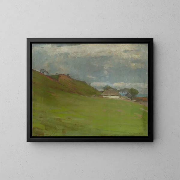 Château de Vakovce - Ludovit Ordok — gerahmtes Bild an der Wand
