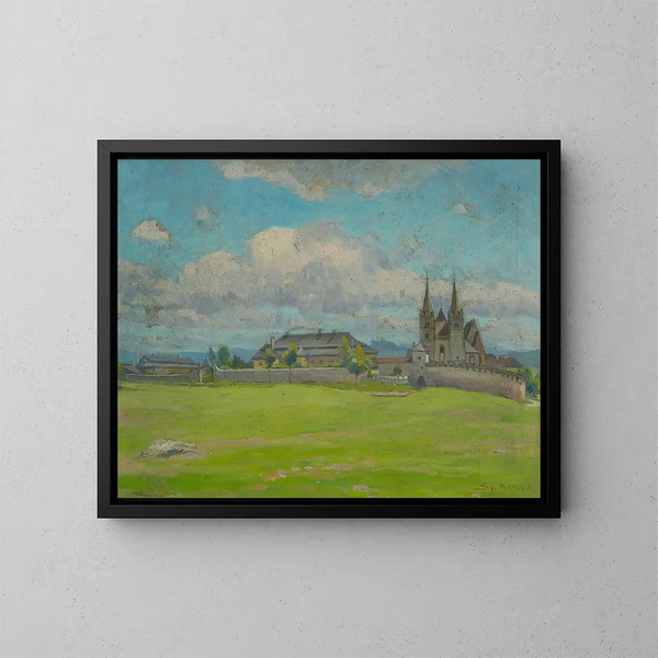 Kapitel Geheimnis - Ludovit Ordok — gerahmtes Bild an der Wand