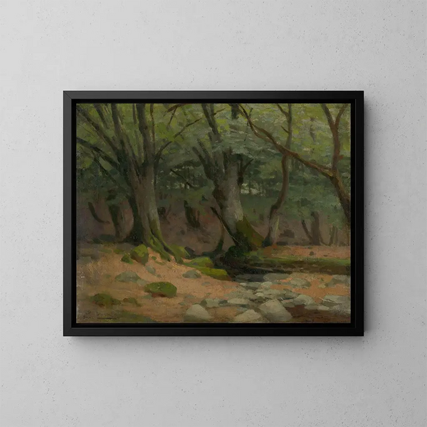 Bäume - Ludovit Ordok — gerahmtes Bild an der Wand