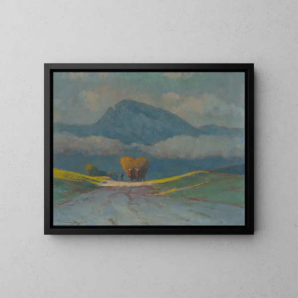 L'Appel du blé - Ludovit Ordok — gerahmtes Bild an der Wand