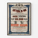 Vintage-Poster Goldene Lotterie 1837 zur Wanddekoration