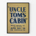 Vintage-Poster Uncle Tom's Cabin Federal Theatre