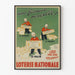 Vintage-Poster der Nationalen Lotterie – Eine neue Formel