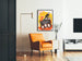 Vintage-Poster Wanddekoration Film Svartsjuka Fruar