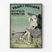 Vintage-Poster Vaar in Holland – Wanddekoration im holländischen Stil