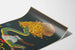 Vintage-Dekorposter Schlange und Goldmünzen