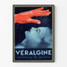 Vintage-Kunstposter VÉRALGINE Verschreibung der Ruhe