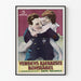 Vintage-Poster Verdens Schönster Soldat - Retro-Wanddekoration