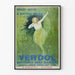 Vintage-Poster mit grünem Sauerstoff-Zahnpasta Verdol