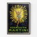 Vintage-Poster für Vermouth Martini Dekorationsartikel