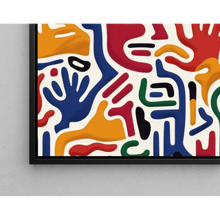 Pop Art Poster - Handbewegung