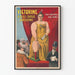 Vintage-Poster Victorine La Belle Colosse Parisienne