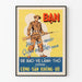 Vietnamischer Militär-Propagandaposter - Vintage-Wanddekoration