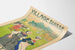 Vintage-Dorf Schweiz Poster Ausstellung Paris 1900 Wanddekoration