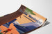 Vintageposter Nordwestpazifik Reise mit dem Zug