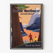 Vintageposter Nordwestpazifik Reise mit dem Zug