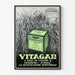 Vintage-Werbeplakat Vitagar Vitamin B